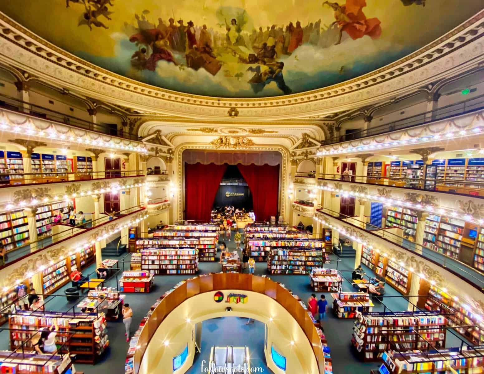 Must Try Experiences in Buenos Aires - El Ateneo Grand Splendid Bookstore - photo by Lisa Soots