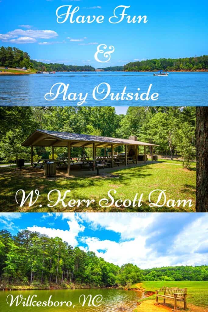 Awesome outdoor activities W Kerr Scott Dam