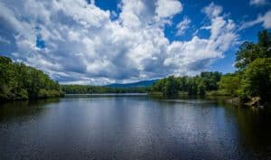 Julian Price Memorial Lake on the Blue Ridge Parkway - Photo by Lisa Soots