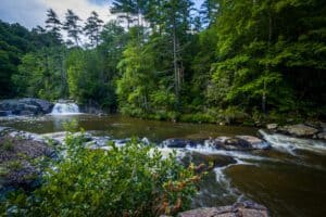 View of the Upper Linville Falls on the Blue Ridge Parkway - Photo by Lisa Soots