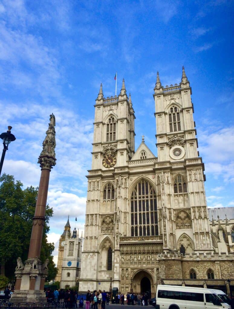 A London Walking Tour would not be complete without Westminster Abbey