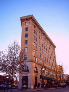 Flat Iron Building - Downtown Asheville's Historic Architecture 