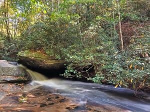 Beautiful Waterfalls near North Wilkesboro, NC - Stone Mountain Waterfalls - Photo by Lisa Soots
