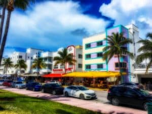 Ocean Drive South Beach  - photo by Lisa Soots