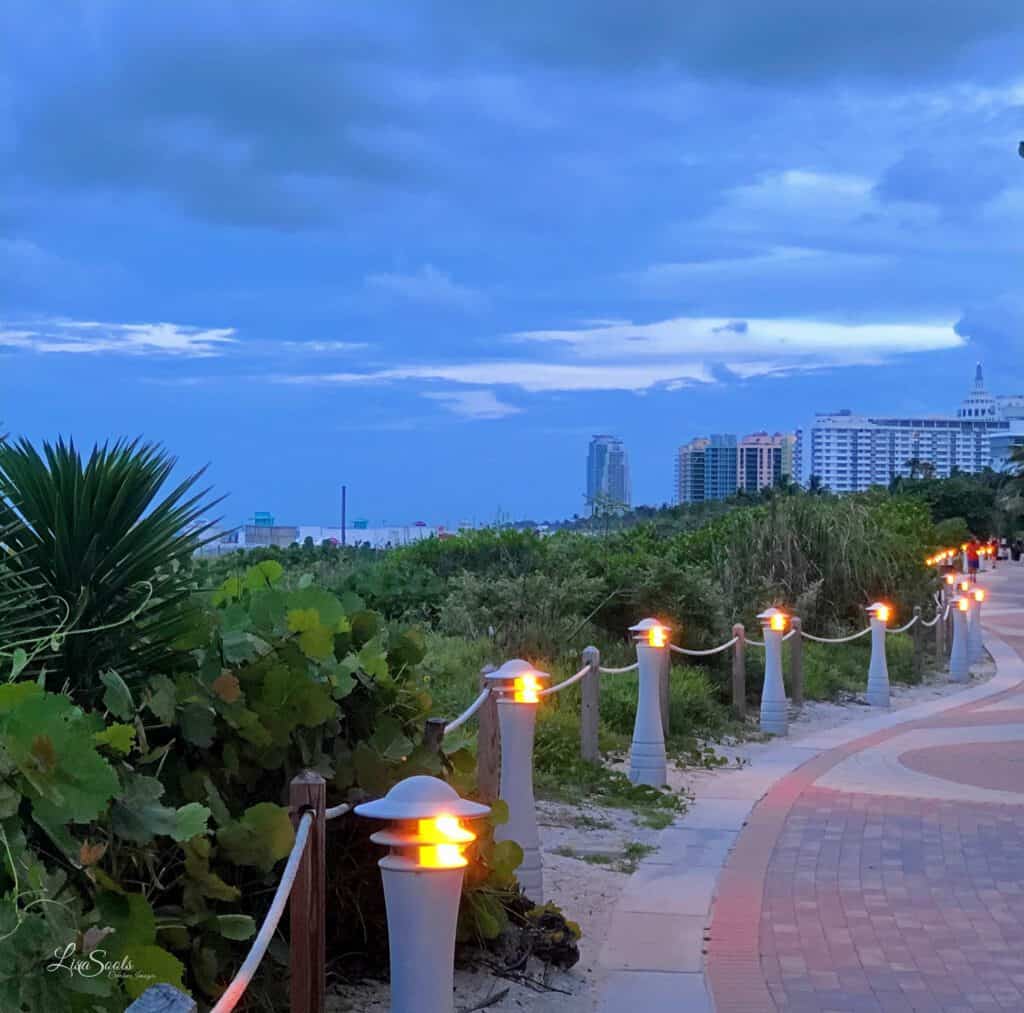 After Sunset Miami Beach  - photo by Lisa Soots