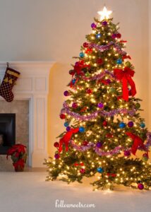 Use Garland & Sparkle in your Christmas Tree Decorating Ideas 