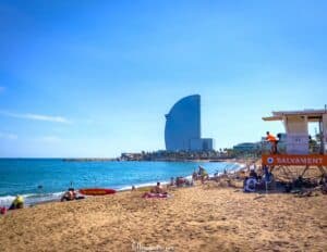 Barceloneta  Beach- photo by Lisa Soots