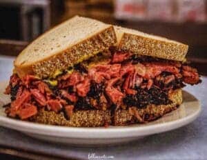 Image of a Patsrammi Sandwich at Katz's Deli