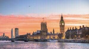 This image features Big Ben and the Parliment Building in London